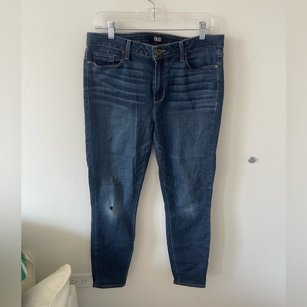 Paige Hoxton Ankle Blue Jeans
